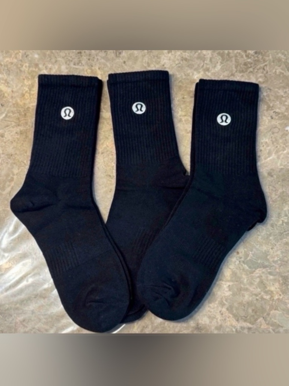 New Women’s Lululemon Athletica Socks 
3 pairs 
Fits sizes 6-11 - Picture 3 of 4